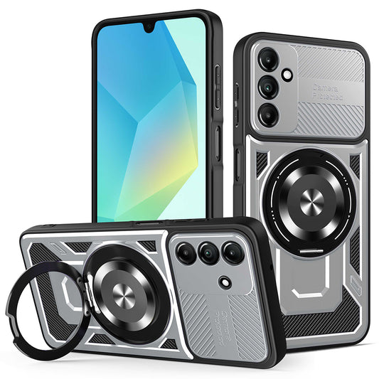 Pouzdro pro Samsung Galaxy A16 5G A166 / A16 4G A165, Techsuit, RuggedCam, Šedé