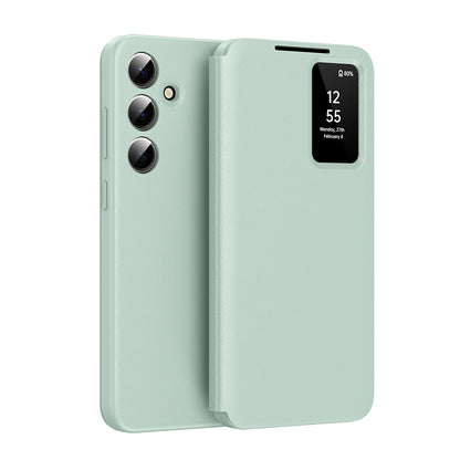 Pouzdro pro Samsung Galaxy A16 5G A166 / A16 4G A165, Techsuit, SmartView, Zelené