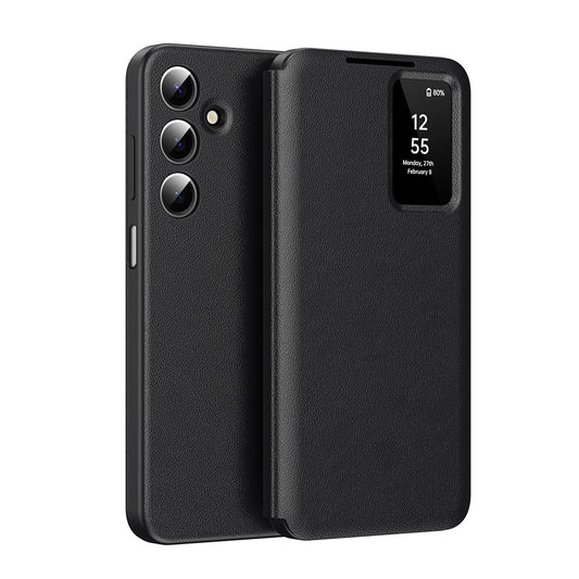 Pouzdro pro Samsung Galaxy A17 4G / A17 5G / A26 A266, Techsuit, SmartView, Černé