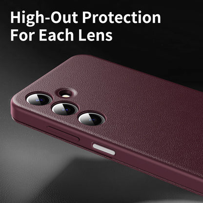 Pouzdro pro Samsung Galaxy A17 4G / A17 5G / A26 A266, Techsuit, SmartView, červené