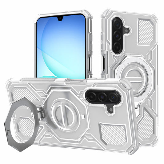 Pouzdro pro Samsung Galaxy A17 4G / A17 5G, Techsuit, Carbon Shield Pro, Bílá