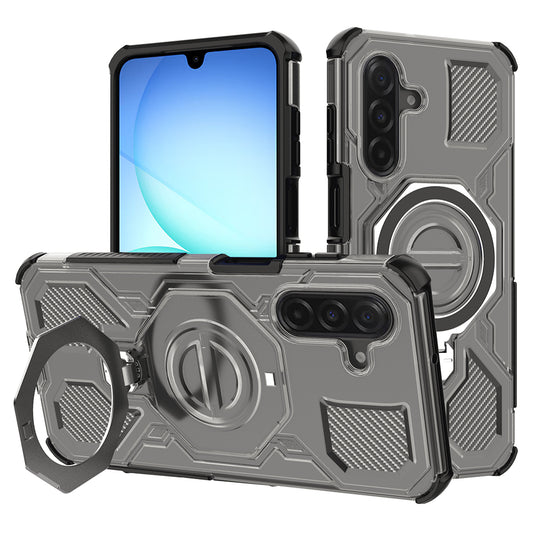 Pouzdro pro Samsung Galaxy A17 4G / A17 5G, Techsuit, Carbon Shield Pro, Světle černá