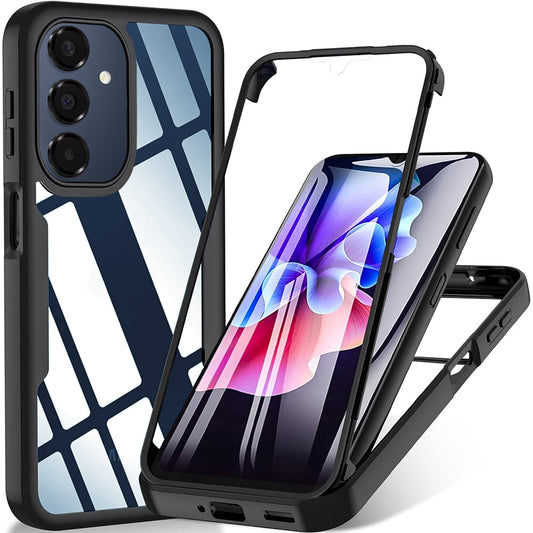 Pouzdro pro Samsung Galaxy A17 5G / A16 5G A166 / A16 4G A165, Techsuit, ColorVerse 360, Černá