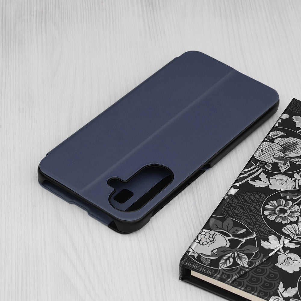 Pouzdro pro Samsung Galaxy A17 5G, Techsuit, eFold, Tmavě modré