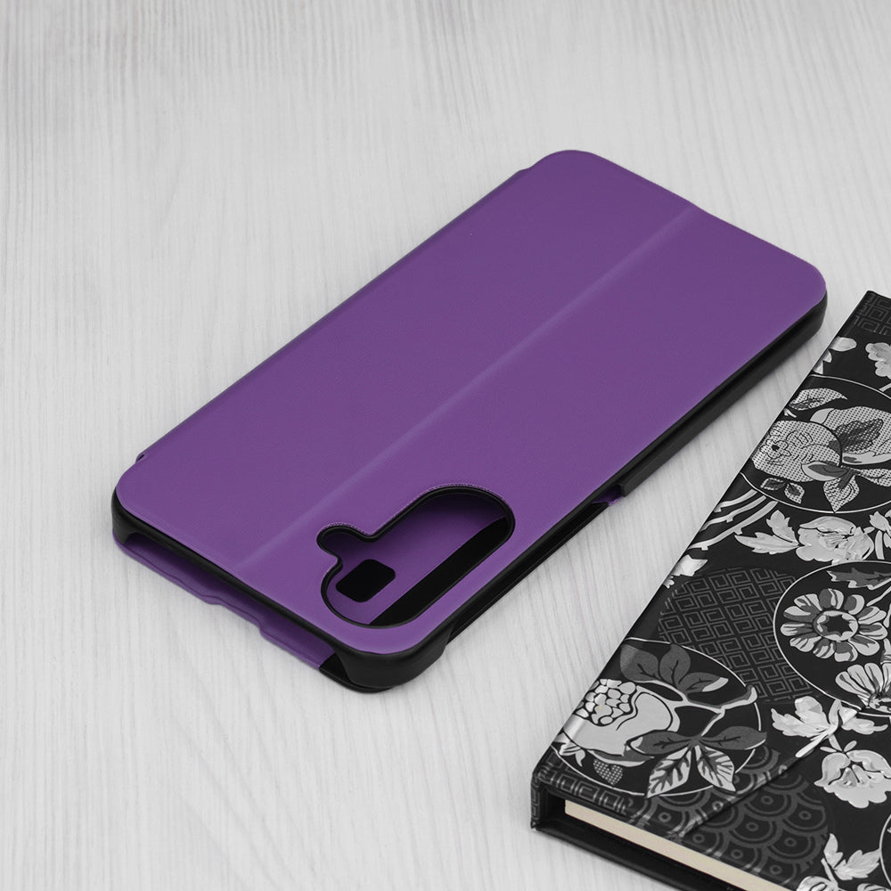 Pouzdro pro Samsung Galaxy A17 5G, Techsuit, eFold, fialové