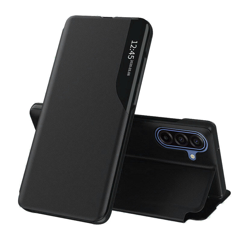 Case for Samsung Galaxy A17 5G, Techsuit, eFold, Black