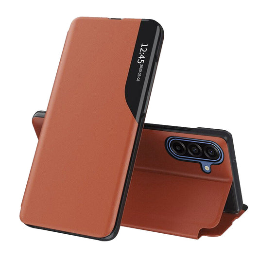 Pouzdro pro Samsung Galaxy A17 5G, Techsuit, eFold, Oranžové