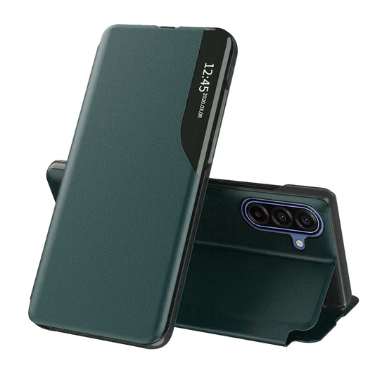 Pouzdro pro Samsung Galaxy A17 5G, Techsuit, eFold, Zelené