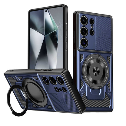 Pouzdro pro Samsung Galaxy A17 5G, Techsuit, RuggedCam, Modré