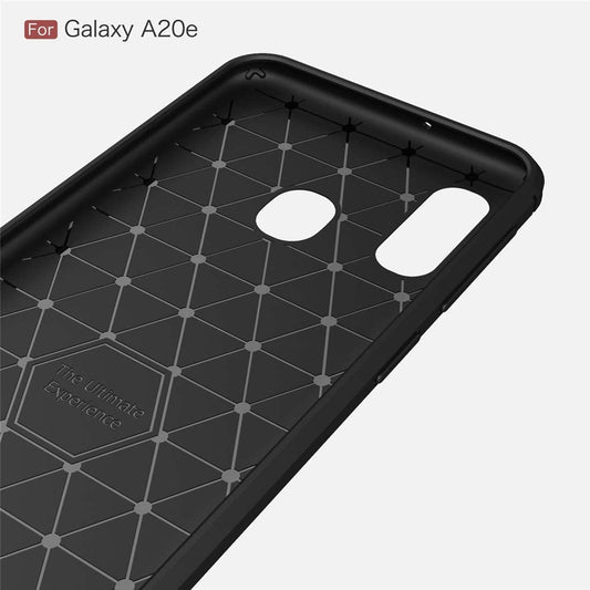 Pouzdro pro Samsung Galaxy A20e A202, Techsuit, Carbon, Černé