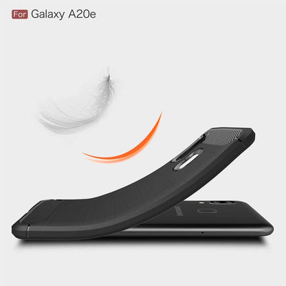 Pouzdro pro Samsung Galaxy A20e A202, Techsuit, Carbon, Černé