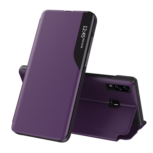 Pouzdro pro Samsung Galaxy A20e A202, Techsuit, eFold, fialové