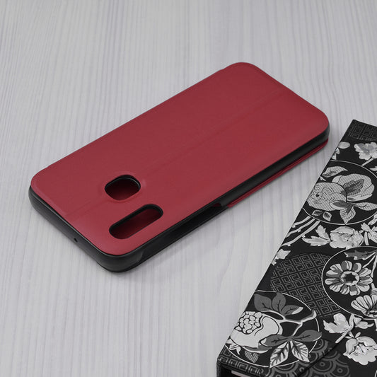 Pouzdro pro Samsung Galaxy A20e A202, Techsuit, eFold, červené