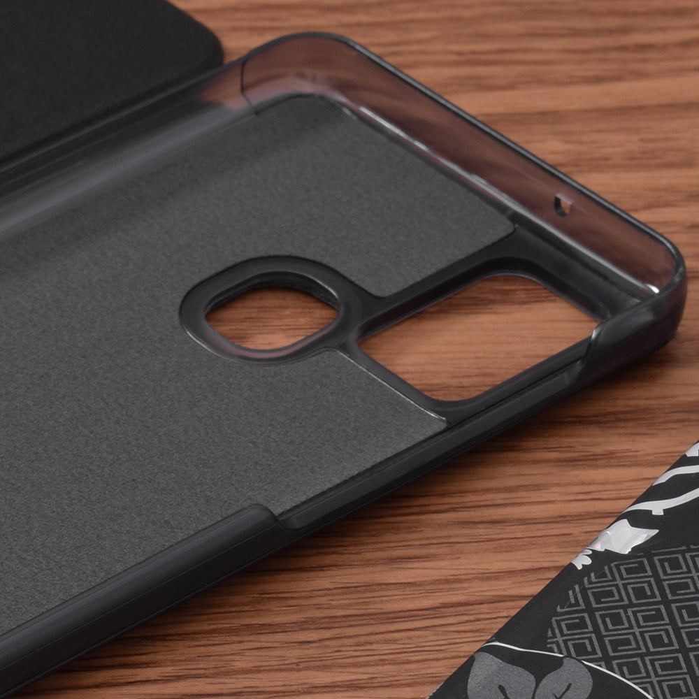 Pouzdro pro Samsung Galaxy A21s A217, Techsuit, eFold, Černé