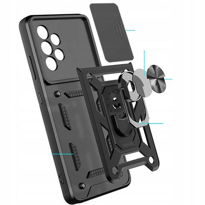 Pouzdro pro Samsung Galaxy A23 5G A236 / A23 A235, Techsuit, CamShield, Černé