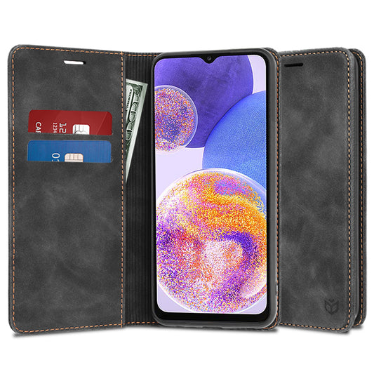 Pouzdro pro Samsung Galaxy A23 5G A236 / A23 A235, Techsuit, Confy, Černé
