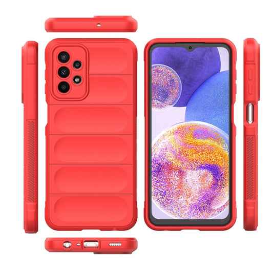 Pouzdro pro Samsung Galaxy A23 5G A236 / A23 A235, Techsuit, Magic Shield, Černá