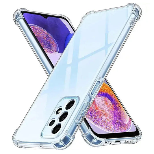 Pouzdro pro Samsung Galaxy A23 5G A236 / A23 A235, Techsuit, nárazuvzdorné průhledné, transparentní