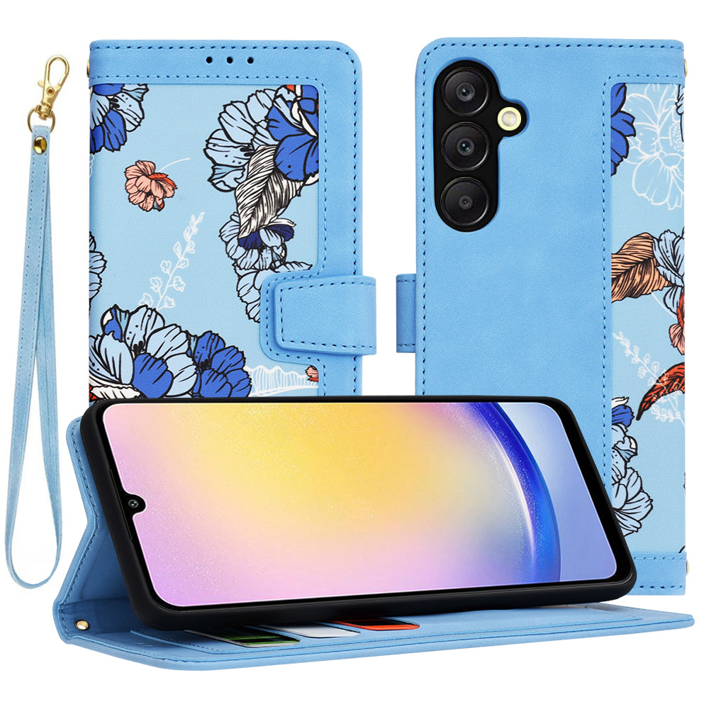 Pouzdro pro Samsung Galaxy A25 A256, Techsuit, FlipCraft, Modré