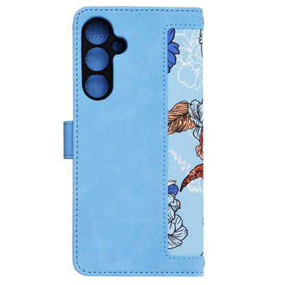 Pouzdro pro Samsung Galaxy A25 A256, Techsuit, FlipCraft, Modré