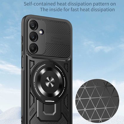Pouzdro pro Samsung Galaxy A25 A256, Techsuit, RuggedCam, Šedé