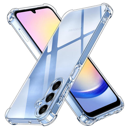 Pouzdro pro Samsung Galaxy A25 A256, Techsuit, nárazuvzdorné průhledné, transparentní