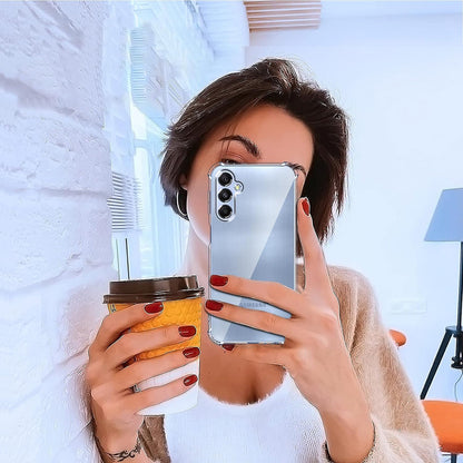 Pouzdro pro Samsung Galaxy A25 A256, Techsuit, nárazuvzdorné průhledné, transparentní
