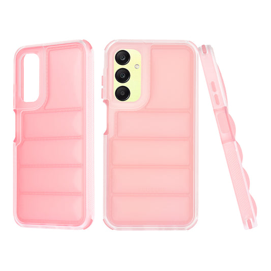 Pouzdro pro Samsung Galaxy A25 A256, Techsuit, Wave Shield, růžové