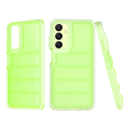 Pouzdro pro Samsung Galaxy A25 A256, Techsuit, Wave Shield, Zelené