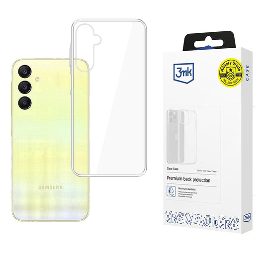 Pouzdro pro Samsung Galaxy A26 A266, 3MK, Clear, Průhledné