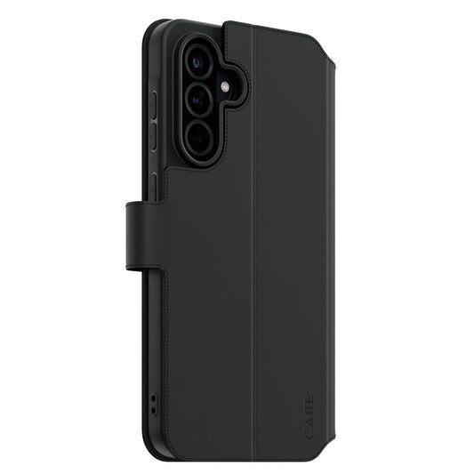 Pouzdro pro Samsung Galaxy A26 A266, PanzerGlass, Care Feature Kickstand Wallet, Černá
