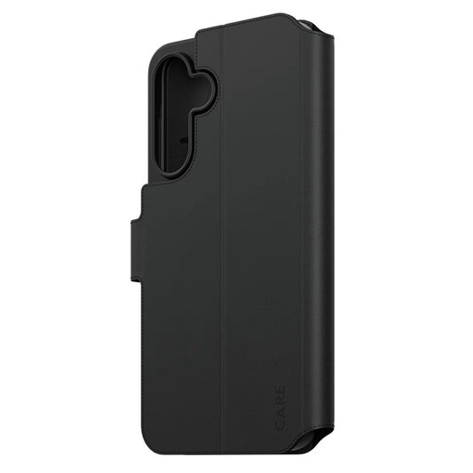 Pouzdro pro Samsung Galaxy A26 A266, PanzerGlass, Care Feature Kickstand Wallet, Černá