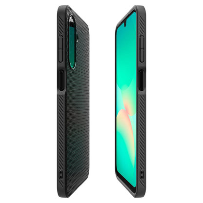 Pouzdro pro Samsung Galaxy A26 A266, Spigen, Liquid Air, Matně černé ACS09290