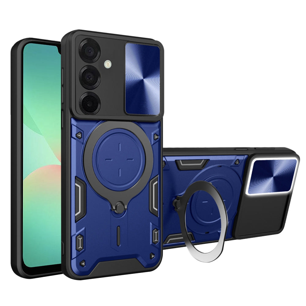 Pouzdro pro Samsung Galaxy A26 A266, Techsuit, CamGuard Pro, Modré