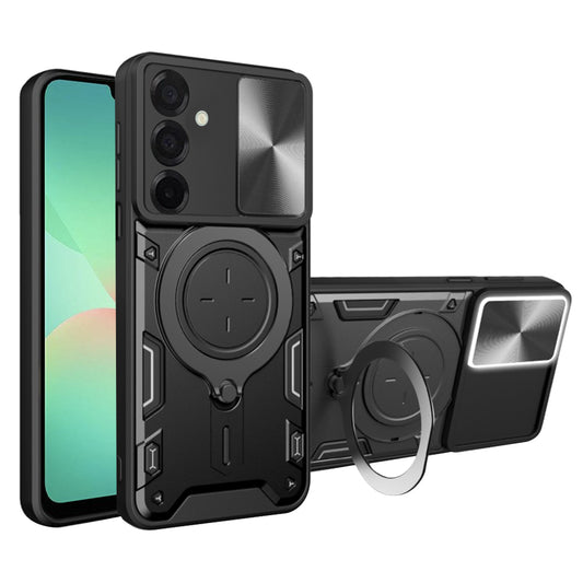 Pouzdro pro Samsung Galaxy A26 A266, Techsuit, CamGuard Pro, Černé