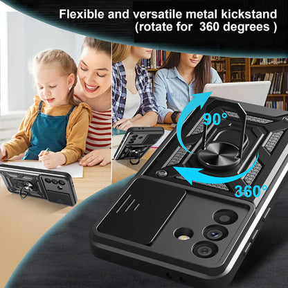 Pouzdro pro Samsung Galaxy A26 A266, Techsuit, CamShield, Černá