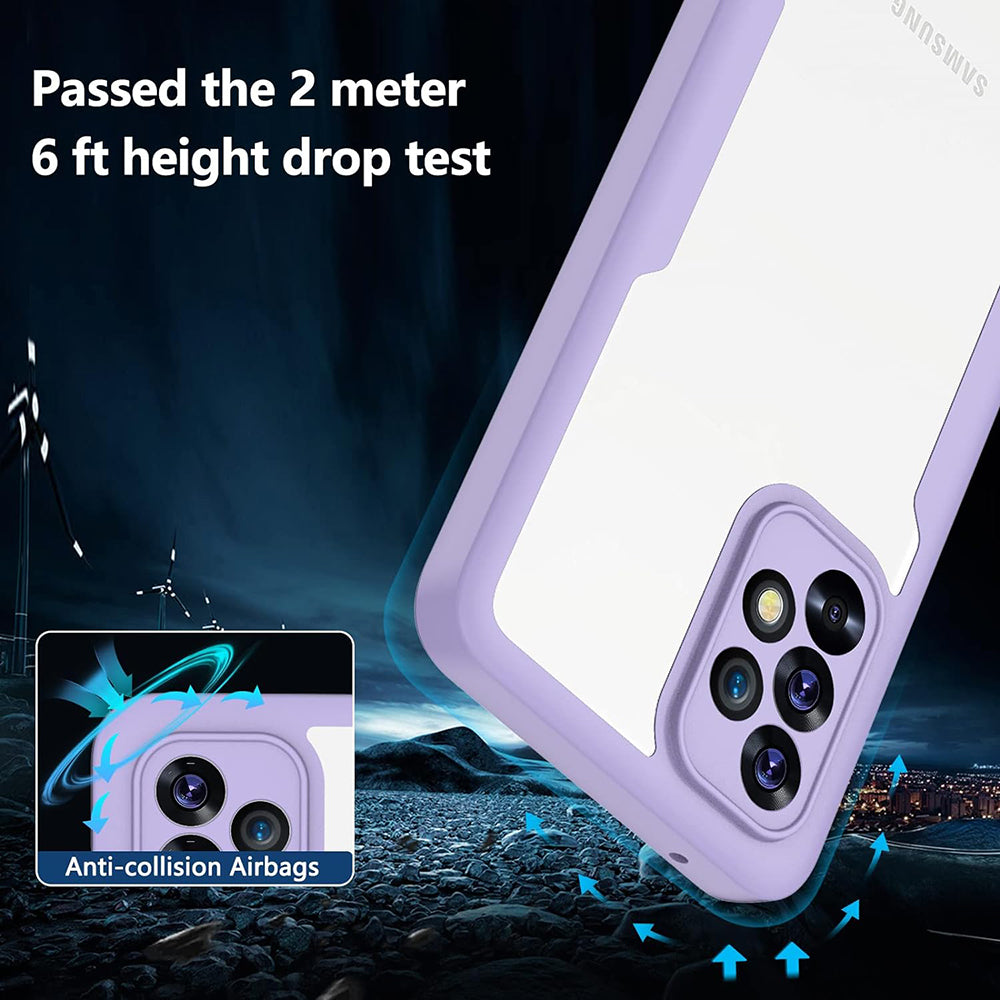 Pouzdro pro Samsung Galaxy A26 A266, Techsuit, ColorVerse 360, Fialové