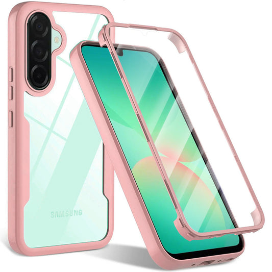 Pouzdro pro Samsung Galaxy A26 A266, Techsuit, ColorVerse 360, Růžové
