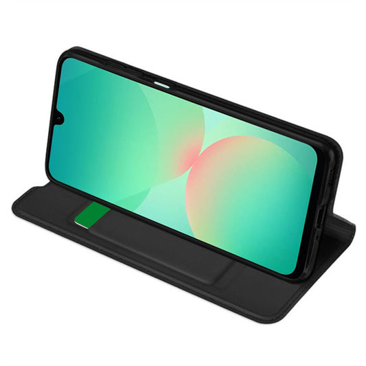 Pouzdro pro Samsung Galaxy A26 A266, Techsuit, Magskin Book, Černé