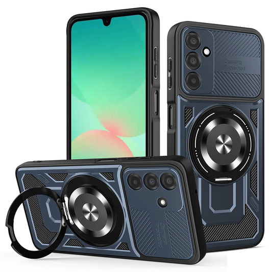 Pouzdro pro Samsung Galaxy A26 A266, Techsuit, RuggedCam, Modré