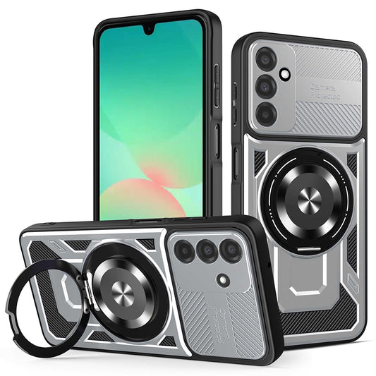 Pouzdro pro Samsung Galaxy A26 A266, Techsuit, RuggedCam, Šedé