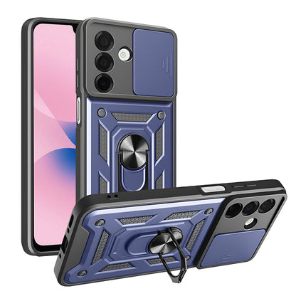 Pouzdro pro Samsung Galaxy A27 5G, Techsuit, CamShield, Modré