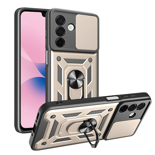 Pouzdro pro Samsung Galaxy A27 5G, Techsuit, CamShield, Zlaté