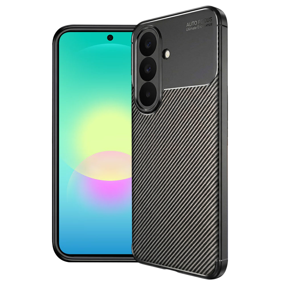 Pouzdro pro Samsung Galaxy A27 5G, Techsuit, CarbonFiber, černé