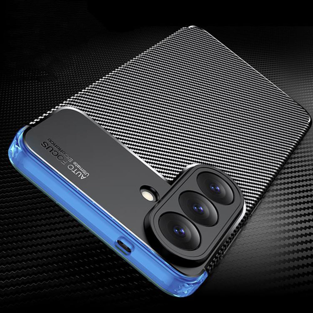 Pouzdro pro Samsung Galaxy A27 5G, Techsuit, CarbonFiber, černé