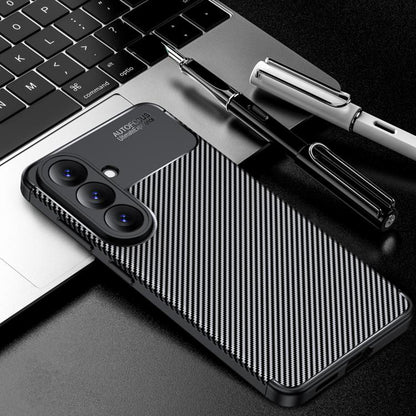 Pouzdro pro Samsung Galaxy A27 5G, Techsuit, CarbonFiber, černé