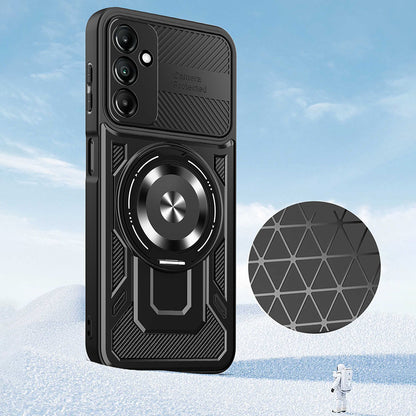 Pouzdro pro Samsung Galaxy A27 5G, Techsuit, RuggedCam, fialové