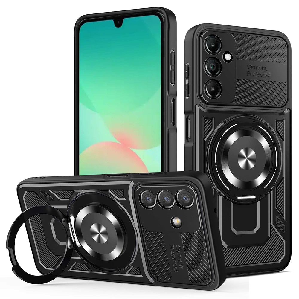 Pouzdro pro Samsung Galaxy A27 5G, Techsuit, RuggedCam, Černé