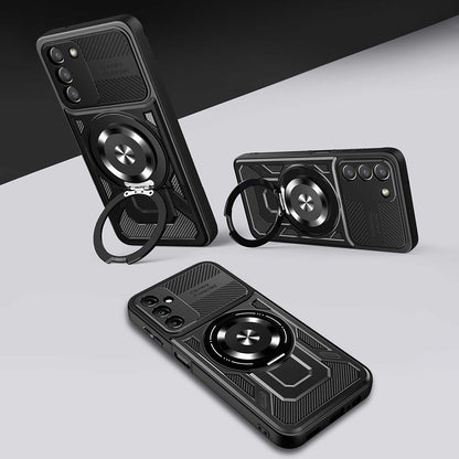 Pouzdro pro Samsung Galaxy A27 5G, Techsuit, RuggedCam, Černé