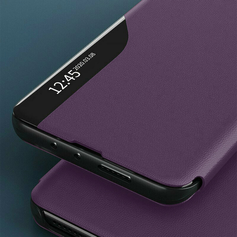 Pouzdro pro Samsung Galaxy A32 A325, Techsuit, eFold, fialové
